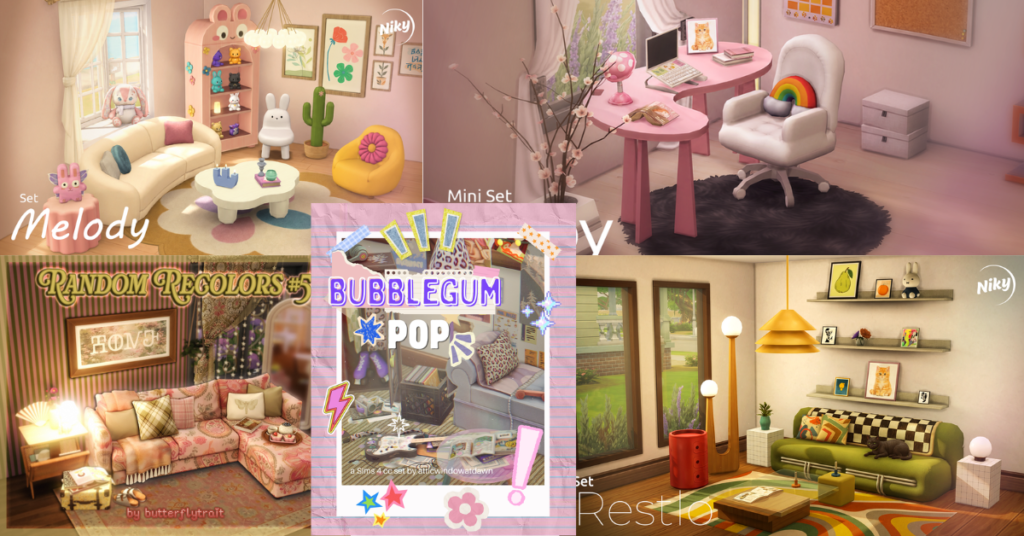 It’s Time to Upgrade Your Sims 4 Furniture With These CC Packs